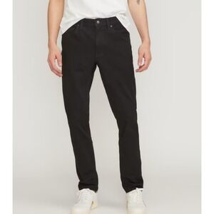 Everlane The Slim 4-Way Stretch Organic Jean | Uniform Black 35x32